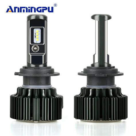 ANMINGPU 6000K White Car Light Headlight Bulbs H7 Led Bulb 2017 12V 60W