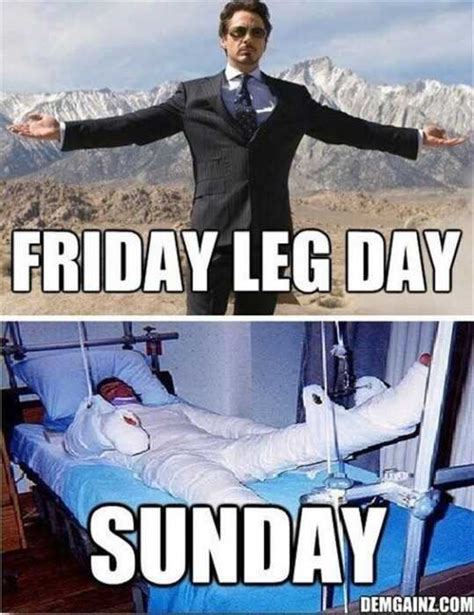 36 Hilarious Leg Day Memes For When Youre Sore And Feel Like Dying