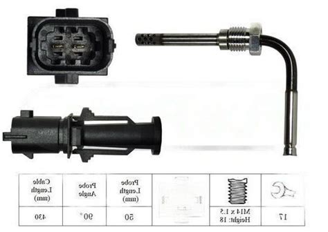 Fuel Parts Egts Exhaust Gas Temperature Sensor Ext Replaces