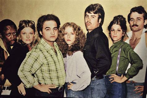 The Original Cast Of Saturday Night Live Minus Chevy Chase L To R