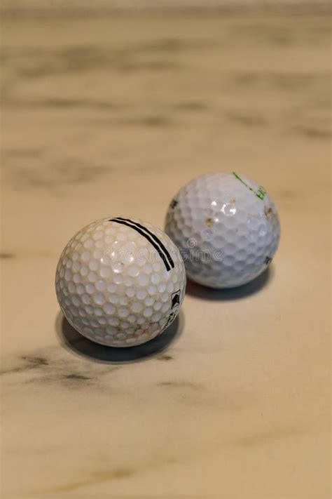 Dirty Golf Balls stock photo. Image of summer, equipment - 1246380