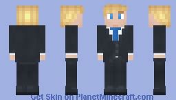 Black Suit Outfit Minecraft Skin