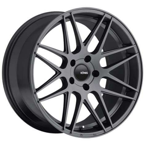 Konig Integram 17X8 Inch Rims (Graphite) | Konig Integram Rims