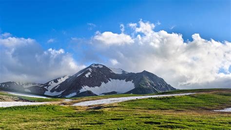 Fuji Wallpaper (Mountains, Clouds) #5534