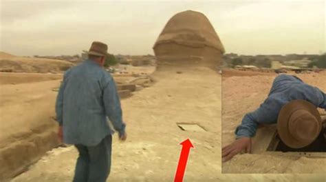 The Big Egyptian Sphinx Cover Up: Hidden Chambers, An Unexcavated Mound ...