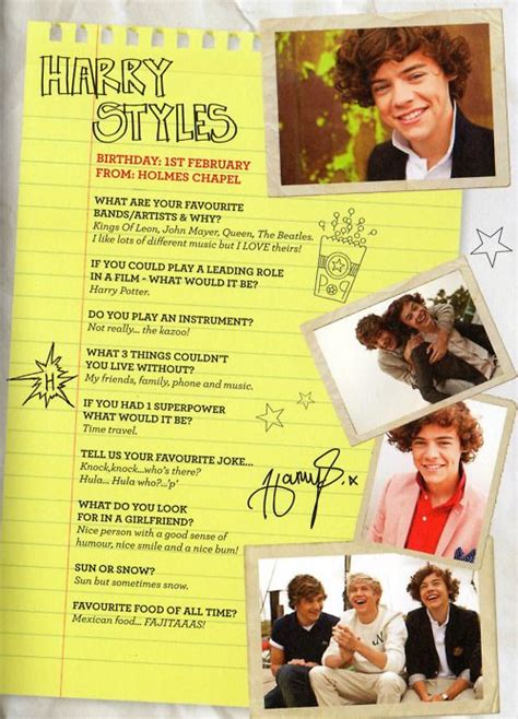 One Direction Up All Night Yearbook Edition