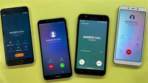 Incoming Call Samsung Galaxy J Neo Vs Huawei Y Meizu M