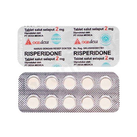 Risperidone 3 Mg Tablet Dexa Farmaku