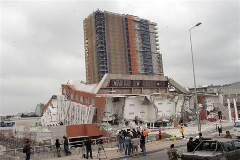 Temblor Chile 2010 Replica Tardia De M 8 8 De 2010 Del Terremoto De