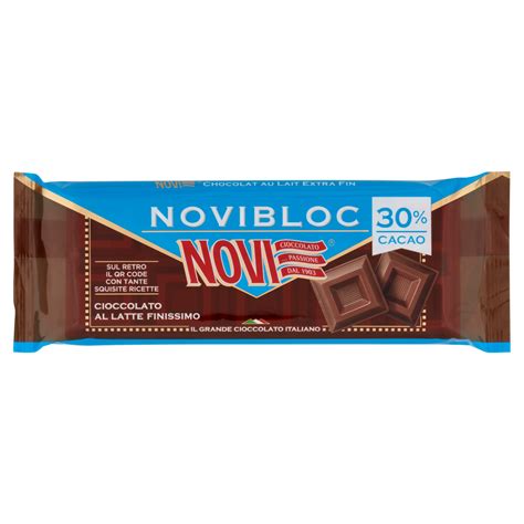 Novi Novibloc Cacao Cioccolato Al Latte Finissimo G Carrefour