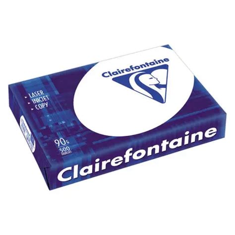 Carton De 5 Ramettes De Papier Extra Blanc A3 90g Clairalfa