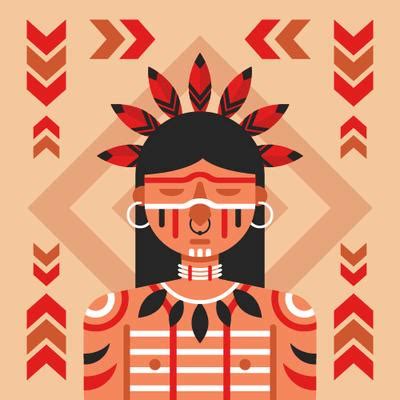 Indigenous People Vector Art, Icons, and Graphics for Free Download