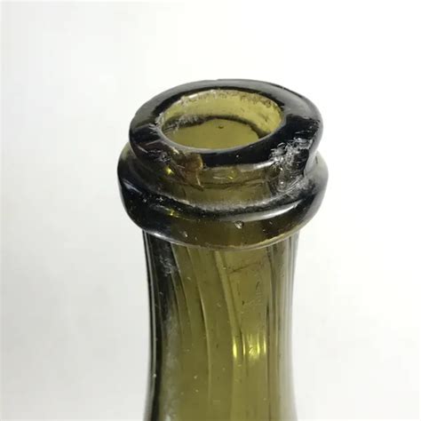 ANCIENNE BOUTEILLE DE vin Verre Soufflé 18ème siècle Bordeaux XVIIIe