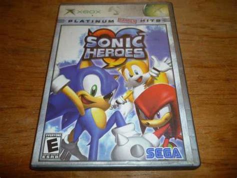 Sonic Heroes Xbox OFERTAS Mayo Clasf