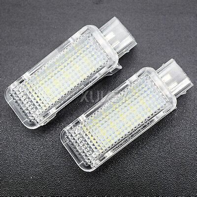 2 X LED Fußraumbeleuchtung Kofferraum für VW GOLF 5 6 7 B6 7 Audi A3 A4