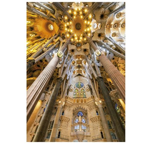 1000 Sagrada Familia Interior Educa Borras