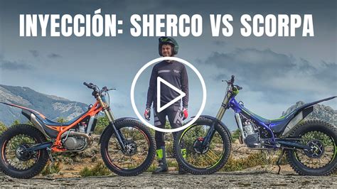 Comparativa Sherco STR 250 VS Scorpa SCT 300 2023 inyección