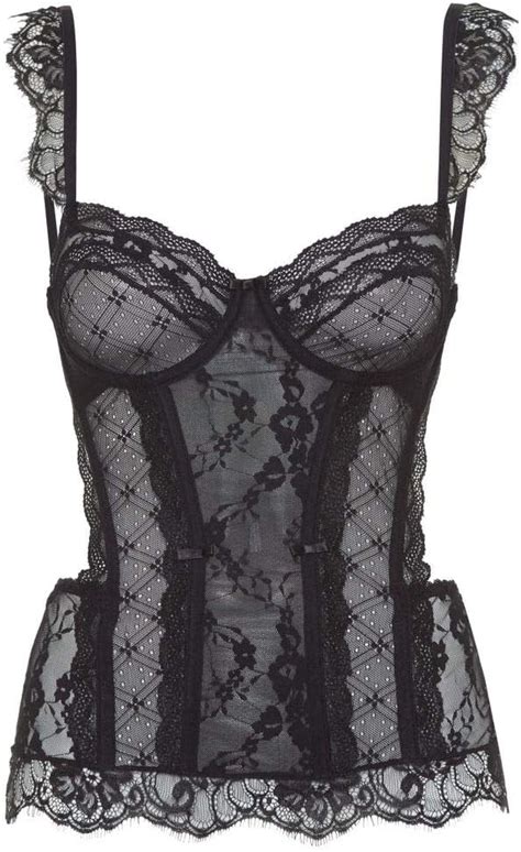 Corselet Renda Victory Preto M Amazon Br