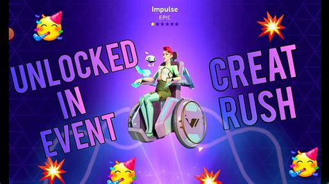 I Got Impluse Pilot In Create Rush Mech Arena Impulse Unlock Mech