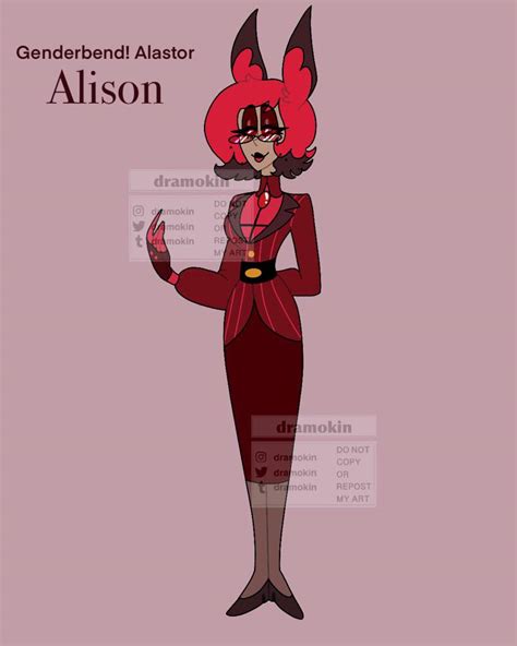 Genderbend Alastor | Hazbin Hotel (official) Amino