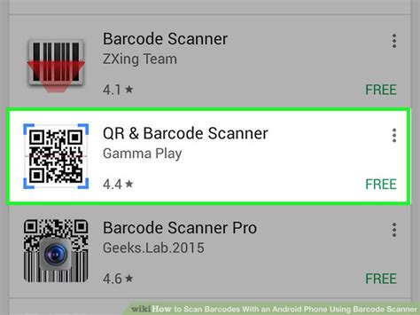 How To Scan Barcodes With An Android Phone Using Barcode Scanner