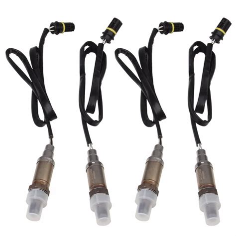 Carbole 4pcs O2 Oxygen Sensor Upstream And Downstream For Bmw 323i 330i 525i 530i X3 X5 Z3 Z4 In