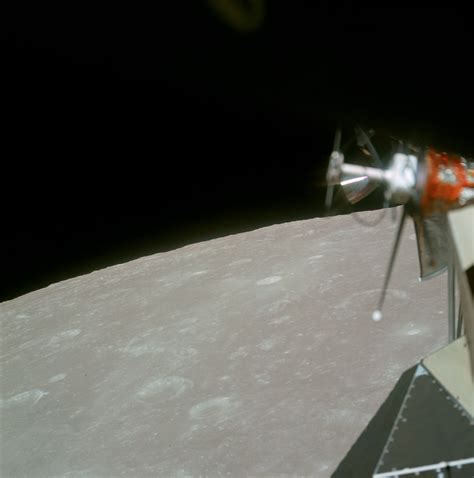 View Of Far Side Of Moon Following Apollo 11 Lunar Orbit I Flickr