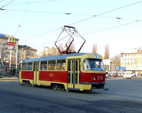 Dnipro Tatra T Su Nr Foto Elektrischer Nahverkehr