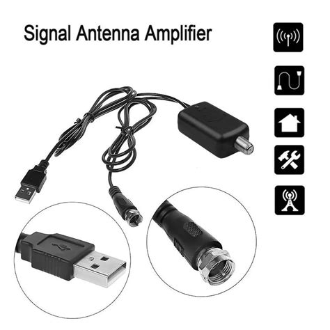 Усилитель сигнала ТВ антенны HDTV. DTMB, ATSC, DVB-T, DMB-T, ISDB-T ...