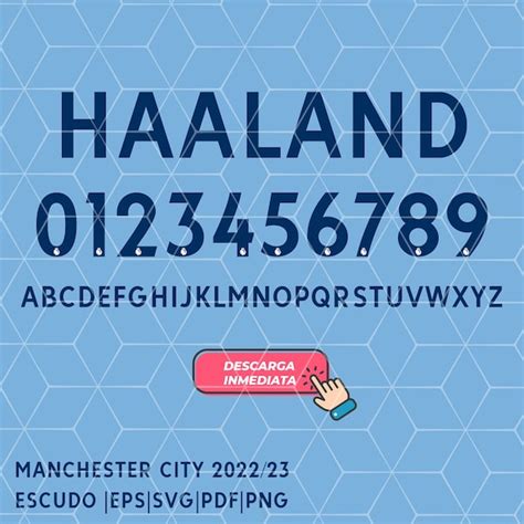 Manchester City Font Etsy