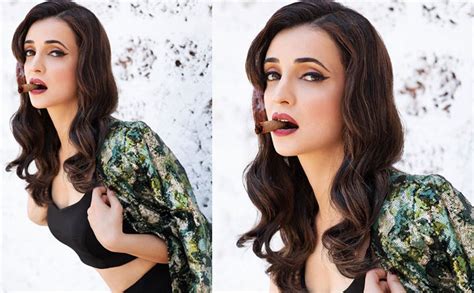 Sanaya Irani Sensually Holds The Cigar In This HOT Photo The CigarMonkeys