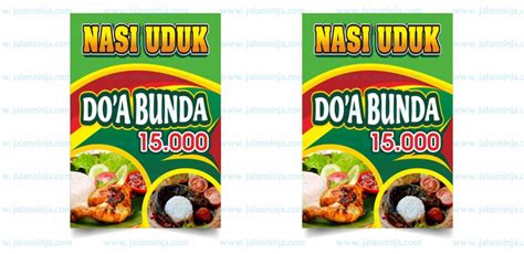 Detail Spanduk Nasi Kuning Cdr Koleksi Nomer