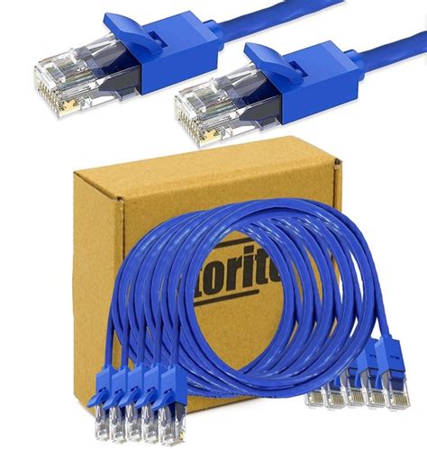 Storite Pack Cat Lan Cable High Speed Gigabit Internet Network