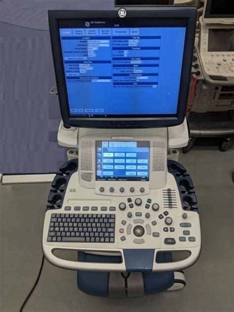 GE Logiq E9 Ultrasound Machine