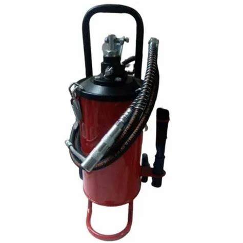 Manual Mild Steel Kg Hand Operated Grease Pumps Max Flow Rate Gm