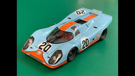 Building The Gulf Porsche K Steve Mcqueen Le Mans Fujimi