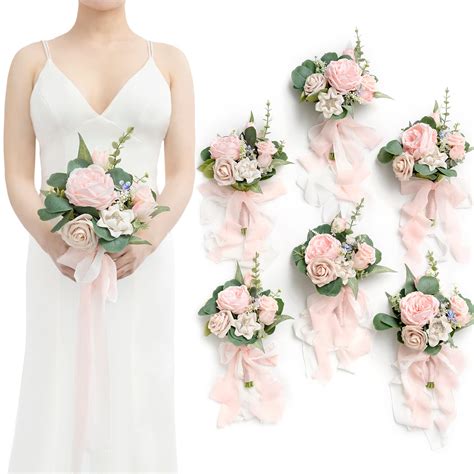 Light Pink Rose Bridesmaid Bouquet