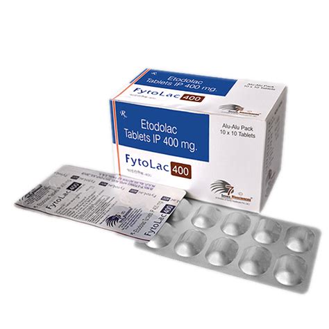 Etodolac 400mg Tablets at Best Price in Ottawa, Ontario | Ultimate Online Pharmacy