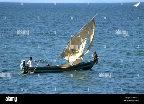 Fishing Boat Lake Victoria Kenya Uganda Stock Photo Alamy