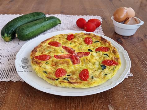 Frittata Al Forno Con Ricotta E Zucchine Rita Amordicucina