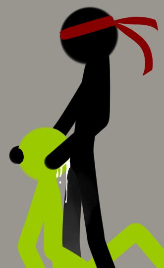 Rule 34 Alfa Rhg Black Stickman Chuck Rhg Green Stickman Hyuns Dojo Simple Background