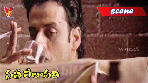 Aditya fights with Leela | Sathi Leelavathi Movie Scene | V9 Videos ...