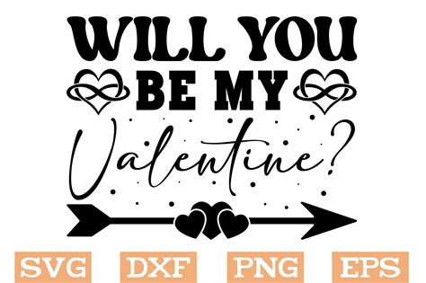 Will You Be My Valentine Svg Love Svg Graphic By Svg Design Hub