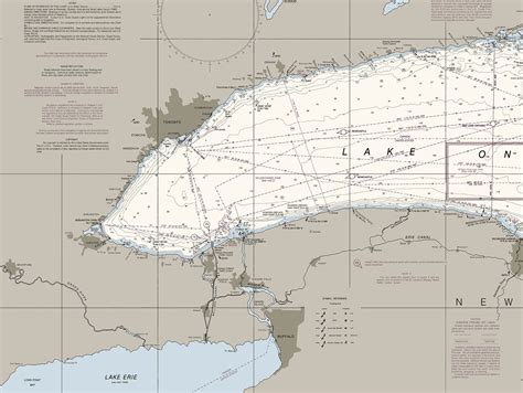 Lake Ontario Nautical Chart – The Nautical Chart Company