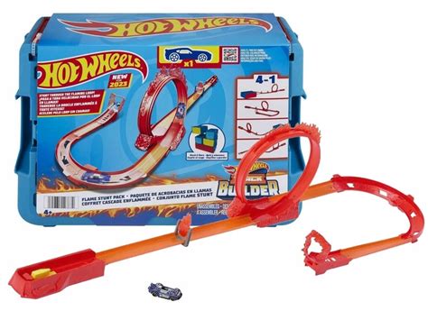 HOT WHEELS ZESTAW TORÓW KASKADERSKA PĘTLA OGNIA zestaw z autkiem 13147033326 Allegro pl