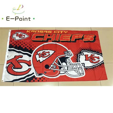 Kansas City Chiefs Custom Nfl Flag Banner 3×5 Ft 90x150cm Free Logo Design Artofit