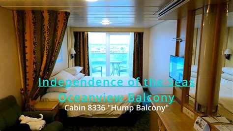 Independence Of The Seas Oceanview Hump Balcony 2D Cabin Tour YouTube