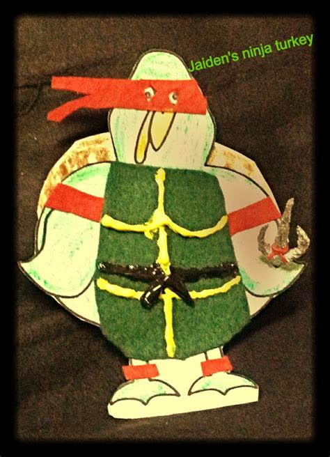 This Is Ninja Turtle Jaiden Turkey Disguise Turkey Disguise Project