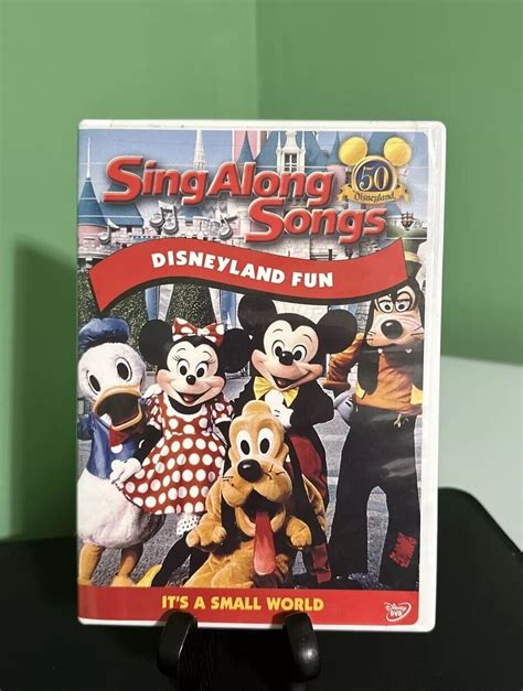 Sing Along Songs Disneyland Fun Dvd Walt Grelly Usa