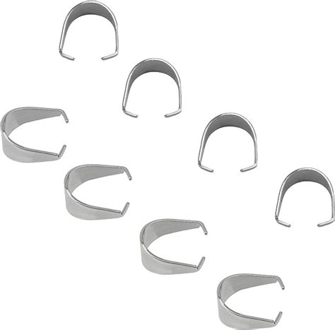 Amazon UNICRAFTALE 10pcs 304 Stainless Steel Snap On Bails Ice